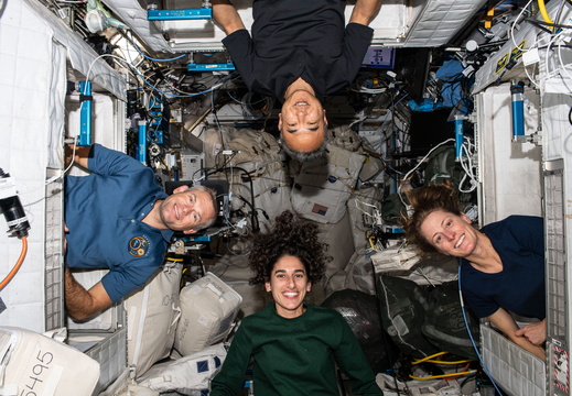 expedition-70-astronauts-pose-for-a-portrait-inside-their-crew-quarters 53251712308 o
