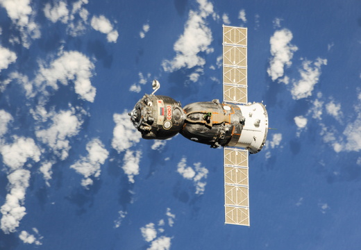 The Soyuz TMA-08M Spacecraft Departs - 9738122948 8686300dd1 o