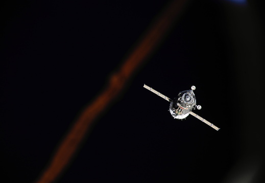 The Soyuz TMA-08M Spacecraft Departs - 9734885265 f045f0852a o