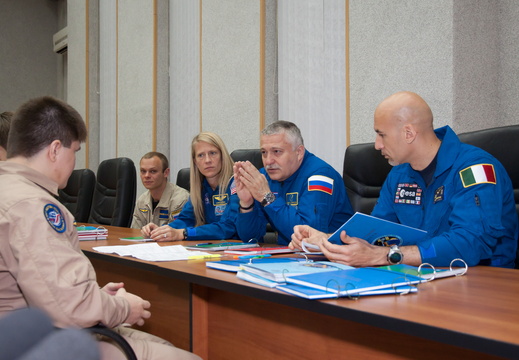 Expedition 36 37 Crew Attends Briefing - 8794049544 4f56c8101d o