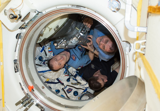 Expedition 36 Crew in the Soyuz TMA-08M Spacecraft - 9730918335 0db515c7ff o