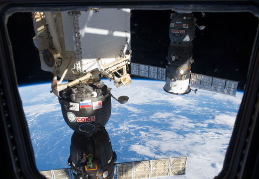 iss040e005999 Soyuz and Progress docked on ISS - 14617835254 4ac37b4d4e o