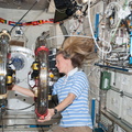 Astronaut Karen Nyberg With SPHERES RINGS - 9622720035_96b2751b48_o.jpg
