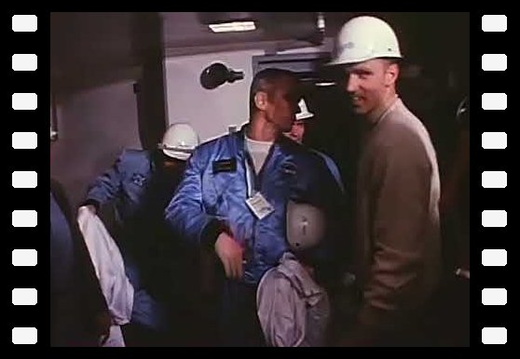 Apollo 10 crew rubber room tour - Nasa footages ( No sound )