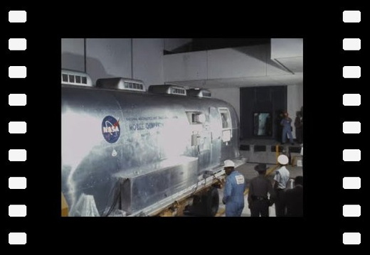 Apollo Mobile Quarantine Facility transport - 1969 Nasa footages ( No sound )