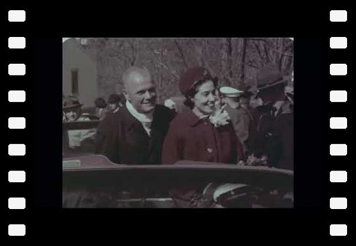 John Glenn Washington parade - 1963 footages ( No sound )