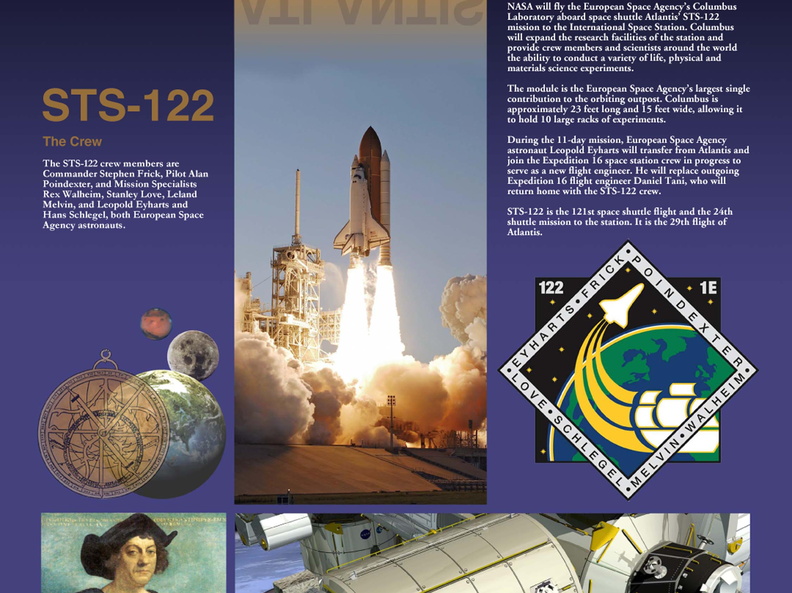 211974main STS-122 Mission Poster