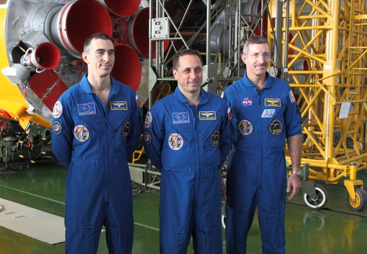 nasa2explore 6329754326 Expedition 30 Crew With Soyuz Booster