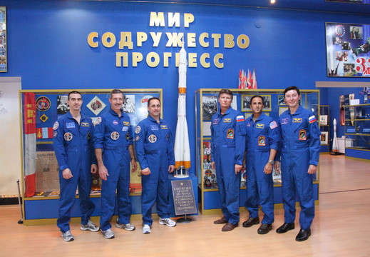 nasa2explore 6329754232 Expedition 30 Prime and Backup Crews at Korolev Museum