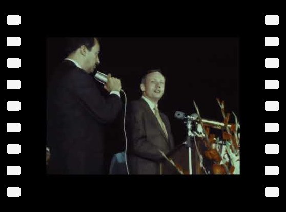 Apollo 11 World tour : Argentina, Buenos Aires - 1969 footages ( No sound )