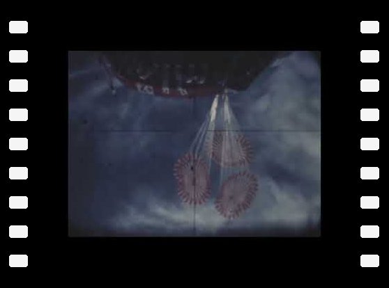 Apollo Block 2 parachute tests - Nasa footages ( No sound )